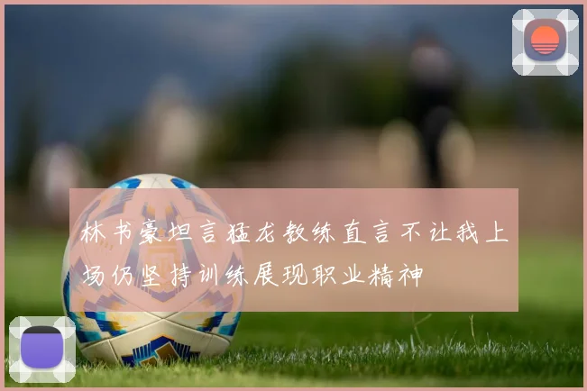 林书豪坦言猛龙教练直言不让我上场仍坚持训练展现职业精神